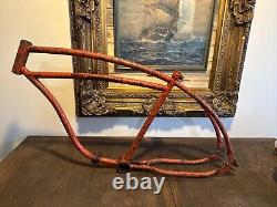 Vintage Cleveland Welding CWC FRAME Fat Tire Klunker Cruiser Bicycle 26 Wheels