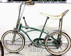 Vintage Columbia Playboy Banana Seat Bike Rare 1960's Schwinn Stingray 5spd 20
