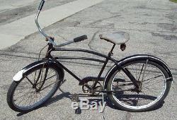 Vintage Columbia Roadmaster Bicycle Prewar Bicycle Tank Brass Headbadge Schwinn