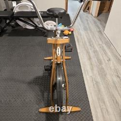 Vintage Complete Working 1970's Schwinn Exerciser Exercise Bike Clean Coppertone