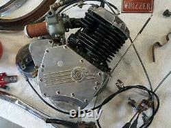 Vintage Complete runs 1940's Whizzer Model H engine kit Schwinn WZ bicycle books