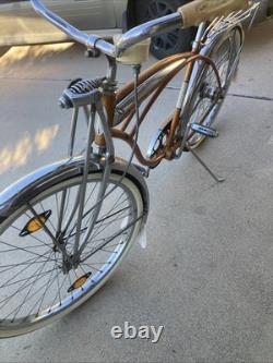 Vintage Coppertone 1964 Schwinn 2-Speed Jaguar Mark V Middleweight deluxe