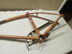 Vintage Coppertone 1966 Schwinn Sprint Fastback 5spd Stingray Bicycle frame fork