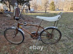 Vintage Coppertone Schwinn Stingray Fastback 5-Speed Bicycle Nov 66