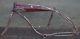 Vintage Dayton Huffman Bicycle Frame Tank Badge Horn Schwinn Fork Cruiser Bike