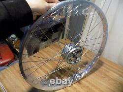 Vintage Drum Brake Bicycle Front Wheel Schwinn Hornet Phantom Mtb Gary Fisher