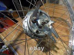 Vintage Drum Brake Bicycle Front Wheel Schwinn Hornet Phantom Mtb Gary Fisher