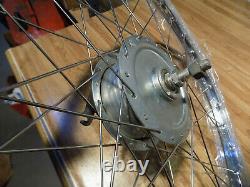 Vintage Drum Brake Bicycle Front Wheel Schwinn Hornet Phantom Mtb Gary Fisher