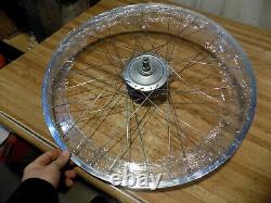 Vintage Drum Brake Bicycle Front Wheel Schwinn Hornet Phantom Mtb Gary Fisher