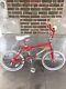 Vintage Dyno Compe Bmx Bike Freestyle Survivor Bicycle Red Gt Tires Schwinn