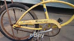 Vintage Early 1970s Schwinn Stingray Coaster Brake Bicycle Bike Banana Seat