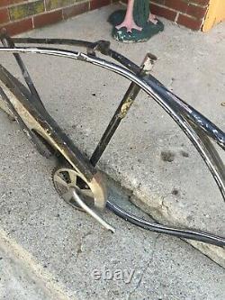 Vintage Early/mid 60s Era 26 Schwinn 3 Speed Frame And Parts Dirty/good