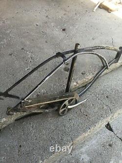 Vintage Early/mid 60s Era 26 Schwinn 3 Speed Frame And Parts Dirty/good