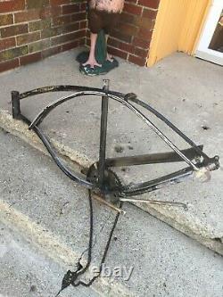 Vintage Early/mid 60s Era 26 Schwinn 3 Speed Frame And Parts Dirty/good