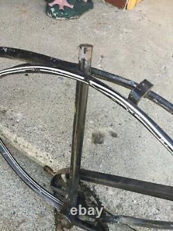 Vintage Early/mid 60s Era 26 Schwinn 3 Speed Frame And Parts Dirty/good