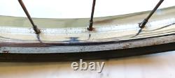 Vintage GC Pair 26 Schwinn Bicycle, S-7 Center Stamped Chromed Wheels 1950/60s