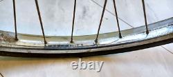 Vintage GC Pair 26 Schwinn Bicycle, S-7 Center Stamped Chromed Wheels 1950/60s