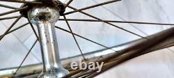 Vintage GC Pair 26 Schwinn Bicycle, S-7 Center Stamped Chromed Wheels 1950/60s