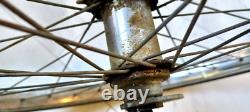 Vintage GC Pair 26 Schwinn Bicycle, S-7 Center Stamped Chromed Wheels 1950/60s