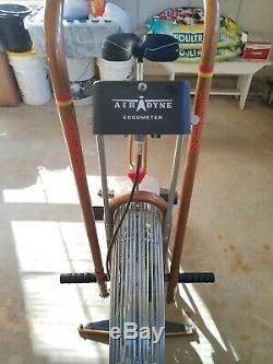 Vintage Gold Schwinn Airdyne Exercise Bike Lightly Used Outstanding Condition