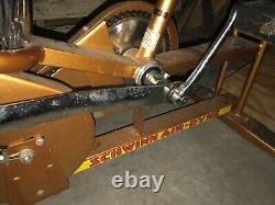Vintage Gold Schwinn Airdyne Exercise Bike Used Broken Ergometer. LOCAL PICK UP