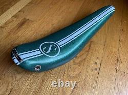 Vintage Green Schwinn Stingray Pea Picker Krate Banana Seat