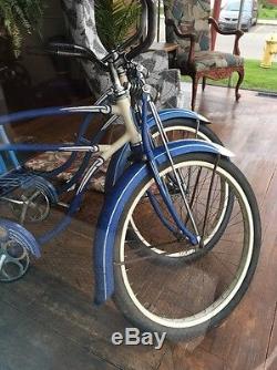 Vintage His And Hers Schwinn Balloon Tire Springer Bicycles 1951-52