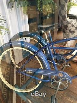 Vintage His And Hers Schwinn Balloon Tire Springer Bicycles 1951-52