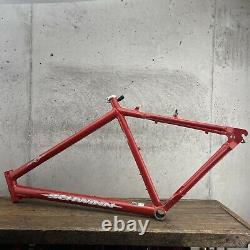 Vintage Homegrown Frame Set Schwinn Mountain Bike MTB Epicenter Tomato 20 135 mm