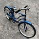 Vintage Late 60's Schwinn 26 Hollywood Blue Men/ladiescruiser Bicycle