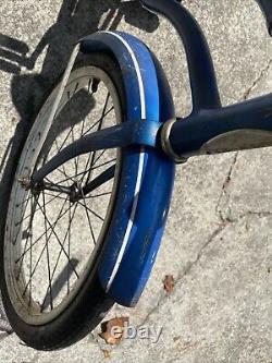 Vintage Late 60's Schwinn 26 Hollywood Blue Men/LadiesCruiser Bicycle