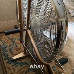 Vintage MCM GOLD SCHWINN AIRDYNE Dual Action EXCERCISE BIKE withSPEEDO & MANUAL