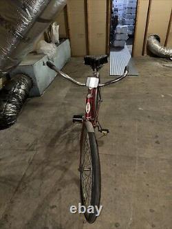 Vintage Men's Schwinn Red Speedster Bike