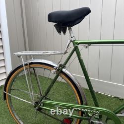 Vintage Mens Schwinn Speedster 3-Speed Green Bicycle Made in USA 1970s