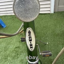 Vintage Mens Schwinn Speedster 3-Speed Green Bicycle Made in USA 1970s