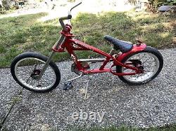 Vintage Mini Schwinn Stingray Chopper Bike Bicycle Needs Work Orange County