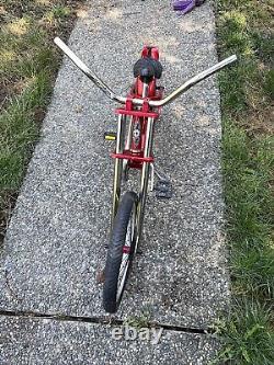 Vintage Mini Schwinn Stingray Chopper Bike Bicycle Needs Work Orange County