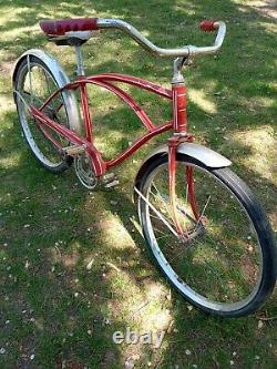 Vintage Murray Bicycle With Schwinn Seat 24 Wheels