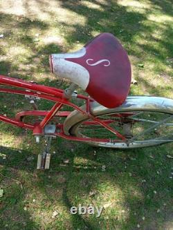 Vintage Murray Bicycle With Schwinn Seat 24 Wheels