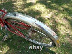 Vintage Murray Bicycle With Schwinn Seat 24 Wheels