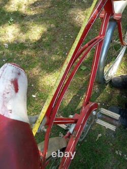 Vintage Murray Bicycle With Schwinn Seat 24 Wheels