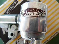 Vintage NOS Bicycle Light Dynamo Set KADOMAX 20V-10W for RALEIGH SCHWINN BSA NEW