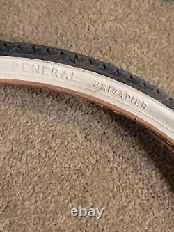 Vintage NOS General Brigadier 20 x 1 1/4 1 X3/8 whitewall tires schwinn S 6 bike