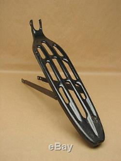 Vintage NOS Schwinn Bicycle 9 Hole Rear Carrier Rack Steel (Black)