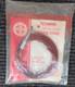 Vintage Nos Schwinn Bicycle Red Glitter Cable Lock Stingray Krate