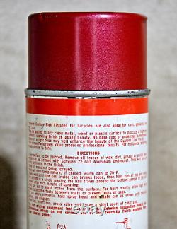 Vintage NOS Schwinn Bicycle Spray Paint Can ROWDY RED 1969 New-Old-Stock XLNT