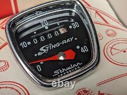 Vintage NOS Schwinn Krate Stingray Bike Speedometer 16 inch Bicycle Accessory