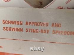 Vintage NOS Schwinn Krate Stingray Bike Speedometer 16 inch Bicycle Accessory