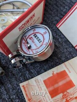 Vintage NOS Schwinn Stingray Bike Speedometer 20 inch Bicycle Accessory