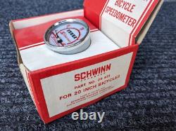 Vintage NOS Schwinn Stingray Bike Speedometer 20 inch Bicycle Accessory